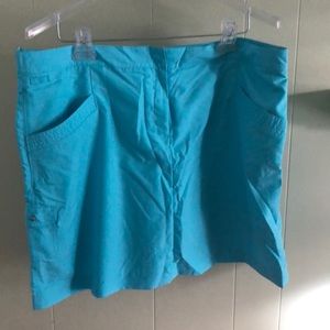 Teal Izod golf skirt